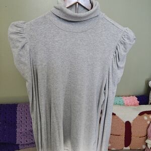 INC International Concepts Silver Ribbed Sweater